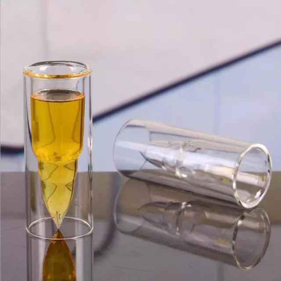 set of 2 shot glasses - Picture 1 of 1